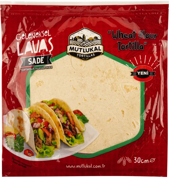 Изображение Тортилья 1*4 d30 Мутлукал пшеничная Мутлукал м/у, 340 г