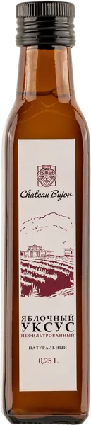 Изображение Уксус яблочный Сады Бужора нефильтрованный Рыбка Н.С. ИП с/б, 250 мл