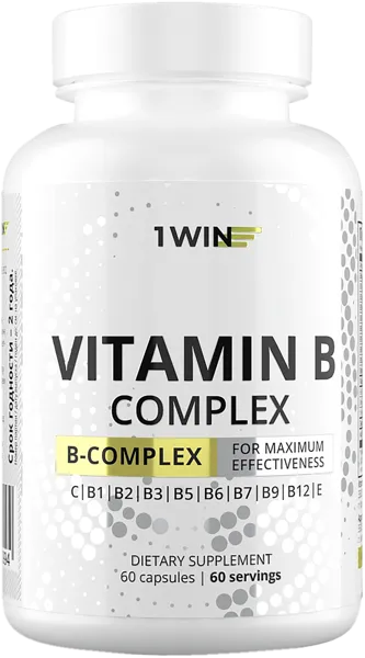 Изображение Комплекс витаминный 1ВИН группа В Винлаб Нутришин п/у, 60 шт