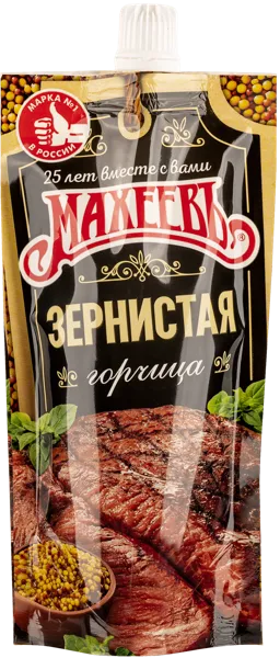 Изображение Горчица зернистая Махеевъ Эссен продакшн АГ м/у, 140 г