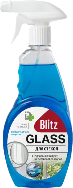 Изображение Средство для стекол и зеркал Блиц нашатырный спирт Домбытхим п/у, 900 мл
