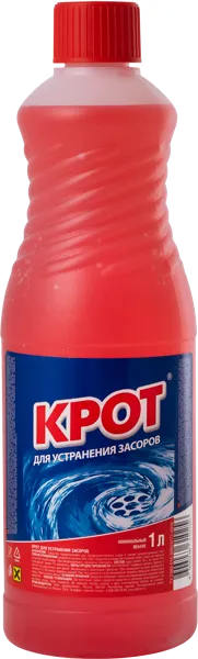 Изображение Средство от засоров Крот Домбытхим п/у, 1 л