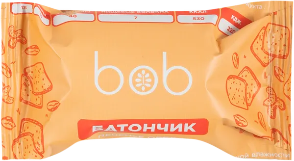 Изображение Конфета Боб пралине печенье орех Полезный шоколад к/у, 25 г