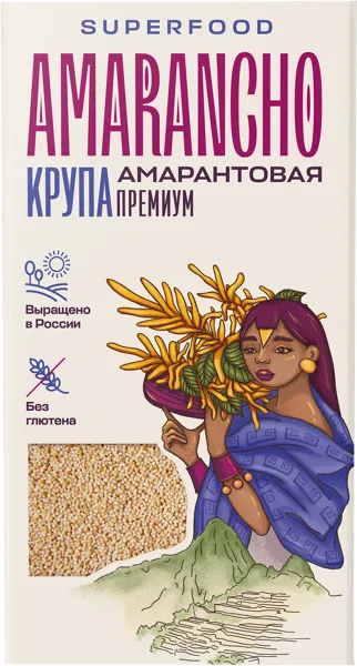 Изображение Крупа амарантовая Амаранчо Амарант Технология к/у, 180 г