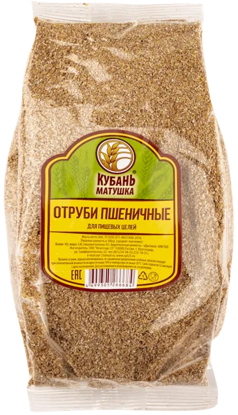 Изображение Отруби пшеничные Кубань матушка Югоптторг-23 м/у, 200 г