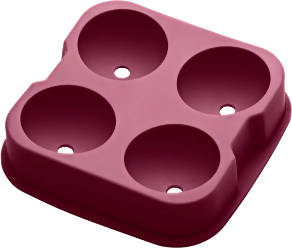 Изображение Форма 20см для льда Аполло сквид бордовая Аполло к/у, 1 шт