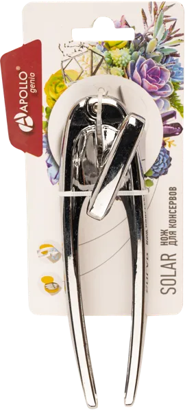 Изображение Нож 19см для консервов Аполло Дженио солар нерж сталь Аполло к/у, 1 шт