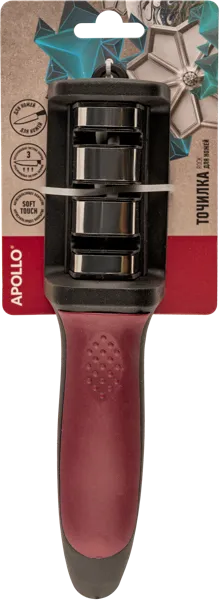 Изображение Точилка 22см для ножей Аполло рок серо-зеленая Аполло к/у, 1 шт