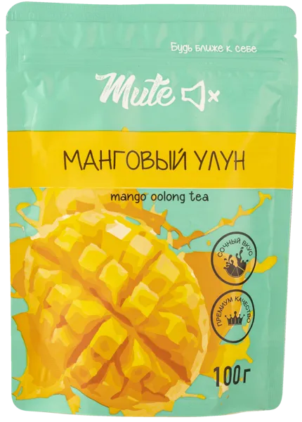 Изображение Чай зеленый Мьют Манговый улун Мьют м/у, 100 г