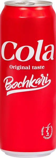 Изображение Напиток газ Бочкари кола Бочкаревский ПЗ ж/б, 0,45 л