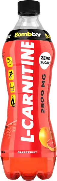 Изображение Напиток газ L-карнитин Бомббар грейпфрут Натуральные напитки п/б, 0,5 л