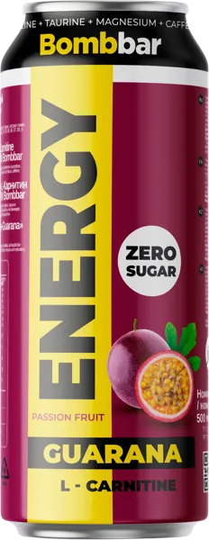 Изображение Напиток газ Гуарана Бомббар Энерджи Булл Натуральные напитки п/б, 0,5 л