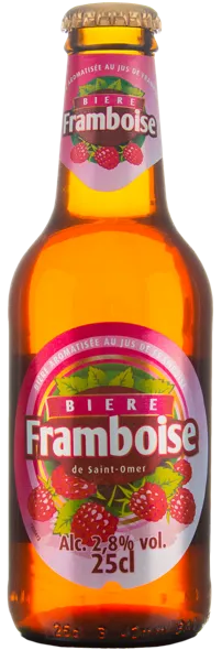Изображение Пивной напиток светлый Ламбик 2,8% Сент-Омер Фрамбуа Сент-Омер с/б, 0,25 л