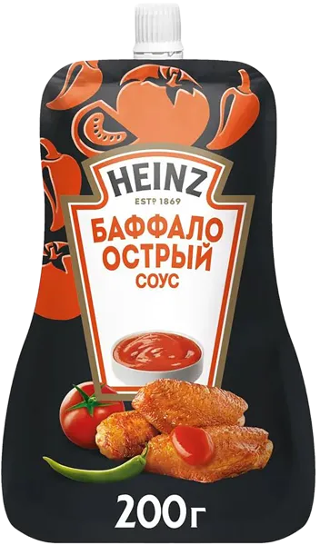 Изображение Соус Острый Хайнц баффало Петропродукт м/у, 200 г