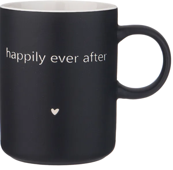 Изображение Кружка 370мл черная Лефард хэппили эвер афте Лефард , 1 шт