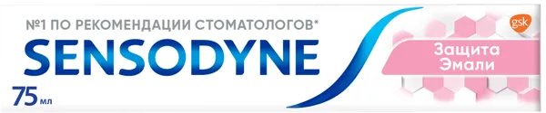 Изображение Зубная паста укрепляющая Сенсодин защита эмали Глаксо Смит Кляйн к/у, 75 мл