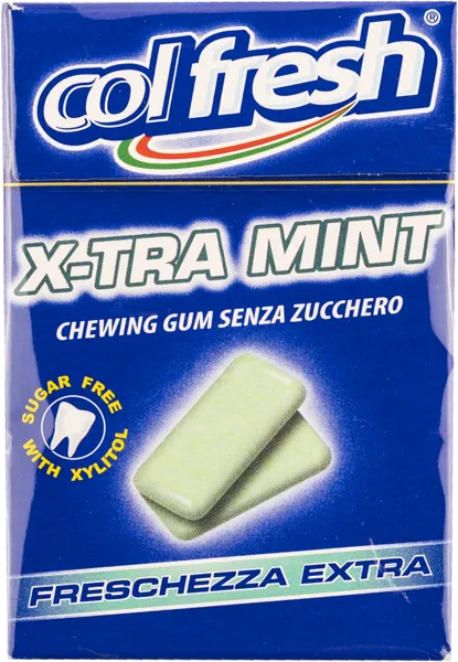 Изображение Жевательная резинка Колфреш экстра мята Индако кор, 24 г