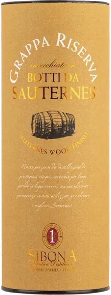 Изображение Граппа Сибона Сотерн вуд финиш Сибона мет п/у, 0,5 л