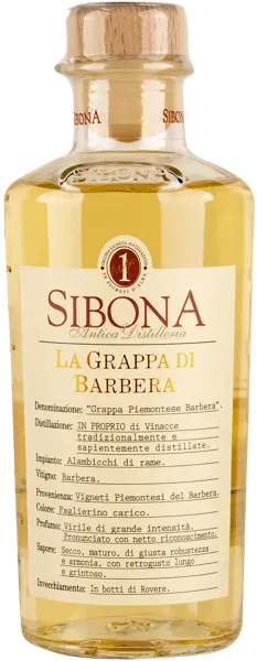 Изображение Граппа Сибона Барбера Сибона с/б, 0,5 л