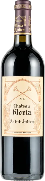 Изображение Вино красное сухое стиль №3 Каберне Сов купаж Сен-Жюльен Шато Глория Шато Глория с/б, 0,75 л