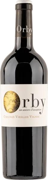 Изображение Вино красное п/сух стиль №3 Кариньян Лангедок Орби 2024 Орби с/б, 0,75 л