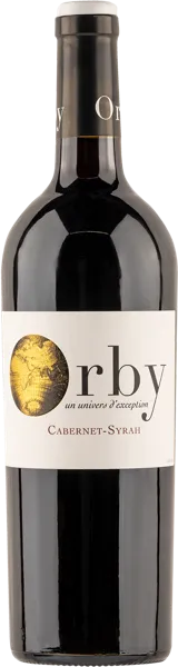 Изображение Вино красное п/сух стиль №3 Каберне Сов купаж Лангедок Орби 2021 Орби с/б, 0,75 л