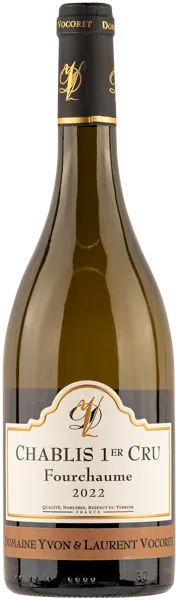 Изображение Вино белое сухое стиль №3 Шардоне Шабли Премьер Крю Фуршом 2022 Ивон и Лорент Вокоре с/б, 0,75 л