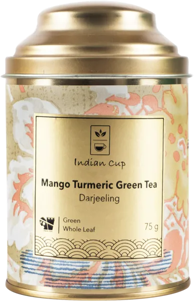 Изображение Чай зеленый Индиан Кап манго куркума Роли Интернешнл ж/б, 75 г