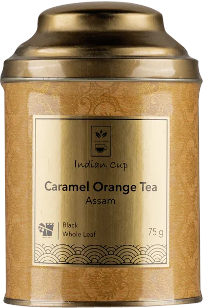 Изображение Чай черный Индиан Кап карамель апельсин Роли Интернешнл ж/б, 75 г