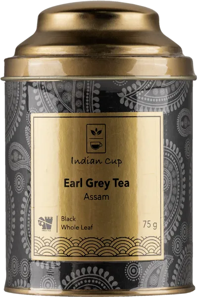 Изображение Чай черный Индиан Кап эрл грэй Роли Интернешнл ж/б, 75 г