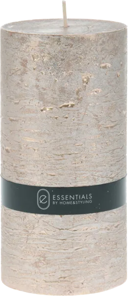 Изображение Свеча 7*14см столбик Купман золотая с блестками Купман Интернэшнл , 1 шт