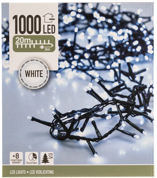 Изображение Электрогирлянда 20м Купман 1000 холодных ЛЕД ламп Купман Интернэшнл к/у, 1 шт