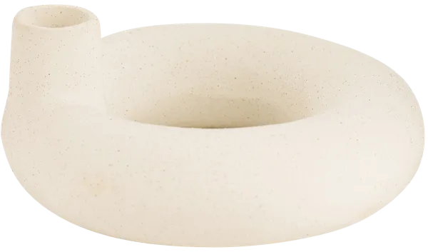 Изображение Подсвечник 14*6см Купман белый керамика Купман Интернэшнл , 1 шт