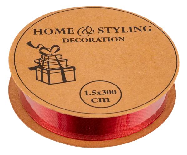 Изображение Лента 3м*1,5см упаковочная Купман атласная ассорти Купман Интернэшнл , 1 шт