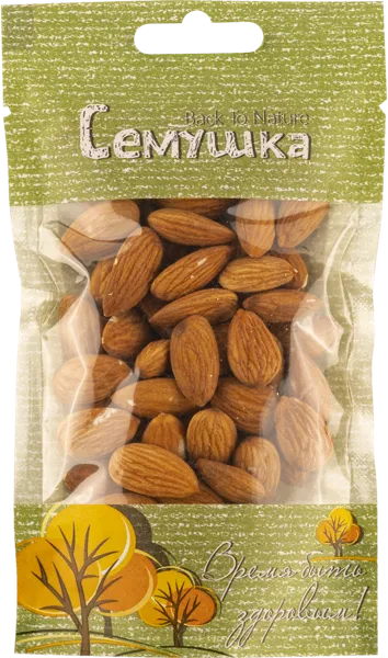 Изображение Орехи сушеные Семушка миндаль Комсервис м/у, 50 г