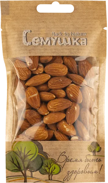 Изображение Орехи жареные Семушка миндаль Комсервис м/у, 50 г