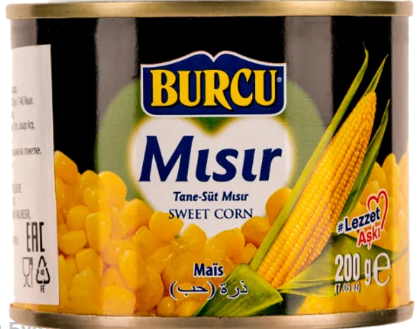 Изображение Кукуруза сладкая Бурджу Бурджу Гида ж/б, 200 г