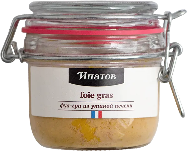 Изображение Фуа-гра Ипатов из утиной печени Французская ферма с/б, 140 г