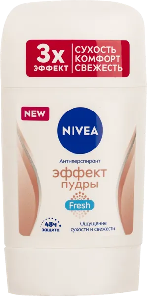 Изображение Антиперспирант стик женский Нивея эффект пудры Байерсдорф ООО п/у, 50 мл
