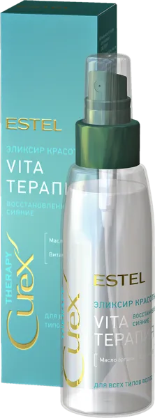 Изображение Спрей для всех типов волос Эстель кьюрекс эликсир-вита терапия Юникосметик к/у, 100 мл