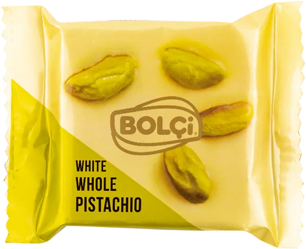 Изображение Шоколад белый Болчи фисташка Болчи Чиколата м/у, 15 г