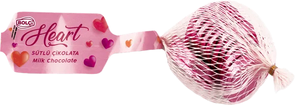 Изображение Шоколад молочный Болчи сердце розовое Болчи Чиколата м/у, 63 г