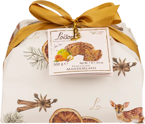 Изображение Панеттоне НГ Лойзон роял с миндальной глазурью Лойзон Пастичери кор, 500 г