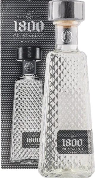 Изображение Текила 40% Хосе Куэрво 1800 Кристаллино аньехо Хосе Куэрво п/у, 0,75 л