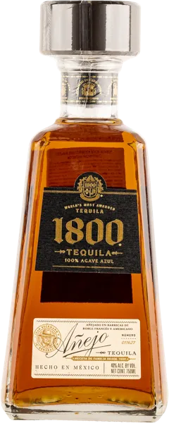 Изображение Текила 40% Хосе Куэрво 1800 аньехо Хосе Куэрво с/б, 0,75 л