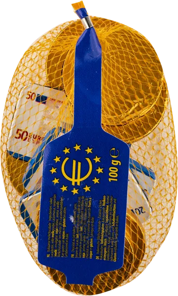 Изображение Шоколад молочный Гамлет монеты банкноты Гамлет м/у, 100 г