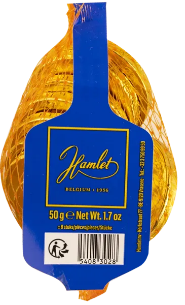 Изображение Шоколад молочный Гамлет монеты Гамлет м/у, 50 г