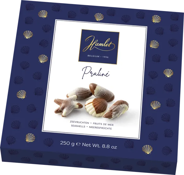 Изображение Конфеты Гамлет дары моря с ореховой начинкой Гамлет кор, 250 г