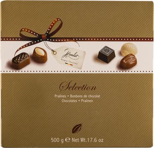 Изображение Конфеты шоколадные Гамлет селекшн ассорти Гамлет кор, 500 г