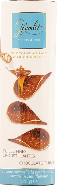 Изображение Шоколад молочный Гамлет тюльи соленая карамель Гамлет кор, 125 г